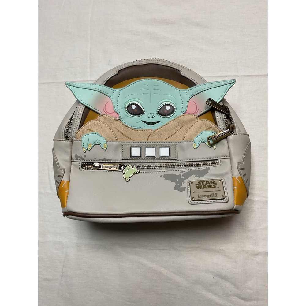 Loungefly Star Wars The Mandalorian Grogu Baby Yoda Mini Backpack